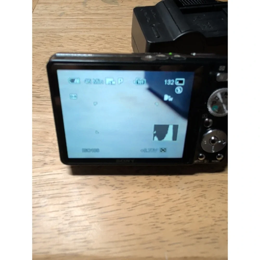 Sony Cyber-shot DSC-W230 12.1MP Digital Camera 2GB New Bat & Charger Icon Case